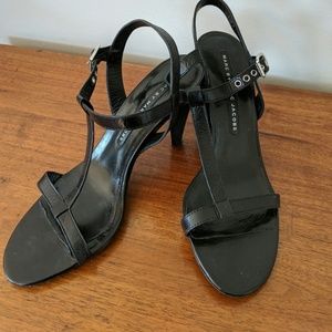 Marc by Marc Jacobs strappy T strap black heels
